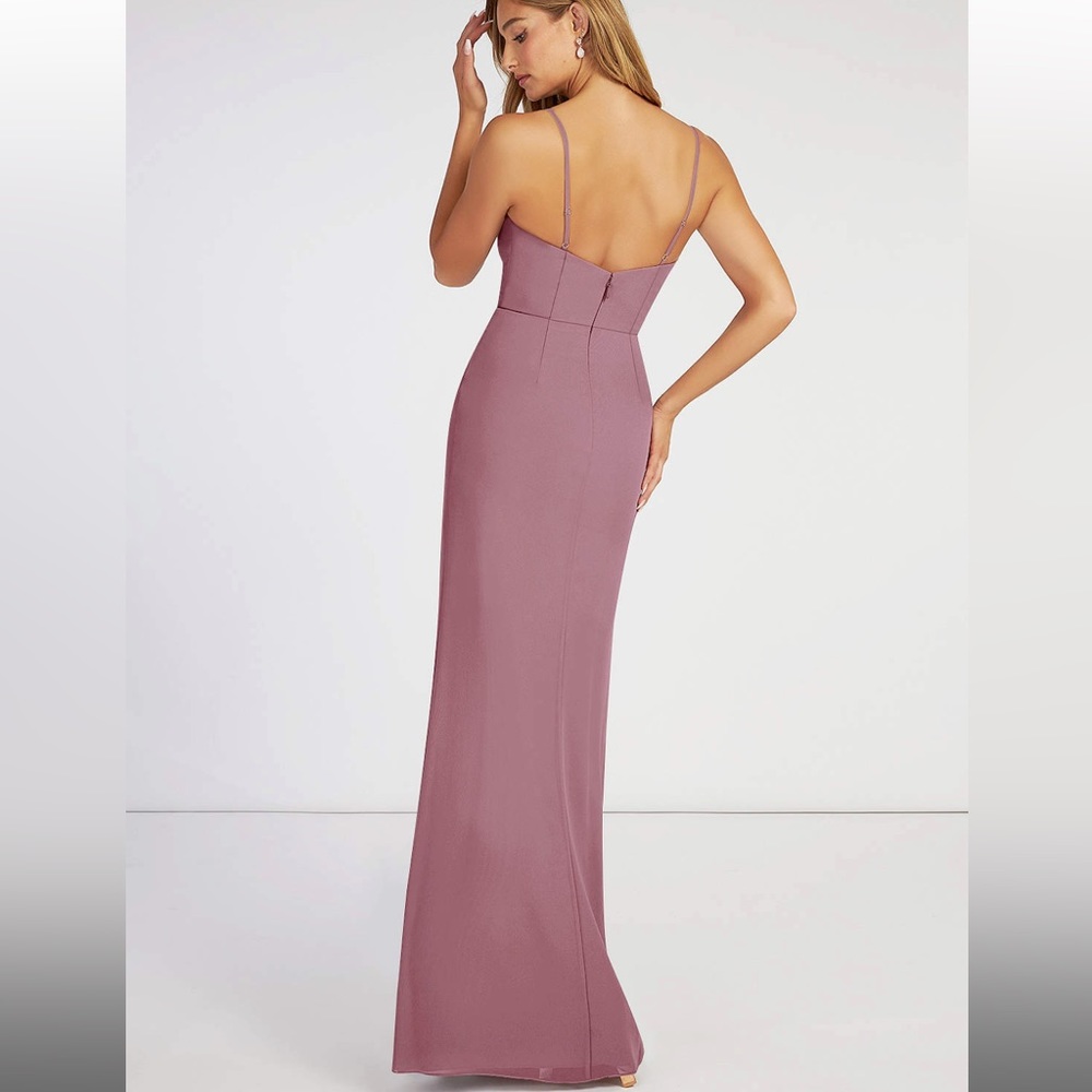 Azazie Tayla Vintage Mauve size A2